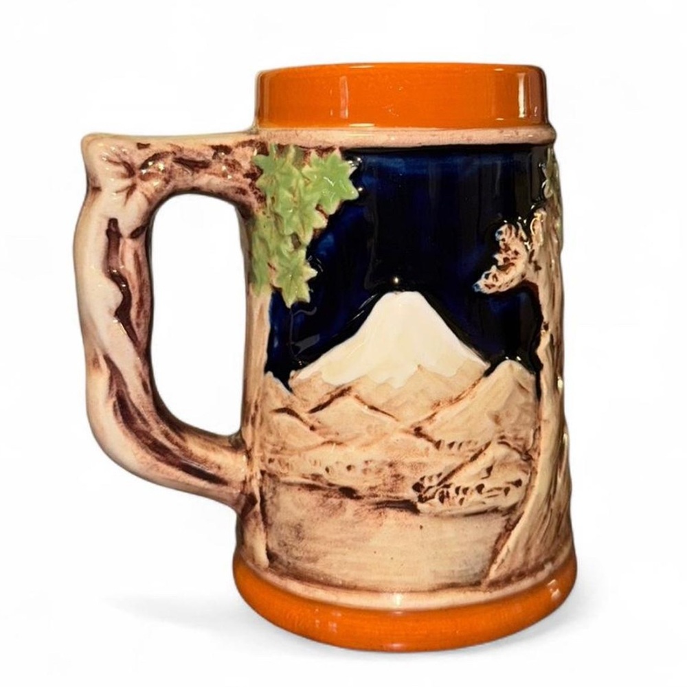 Vintage Hakone Japan ceramic beer stein - Picture 4 of 6